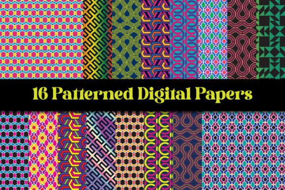 Abstract Background Patterns for Creative Projects
