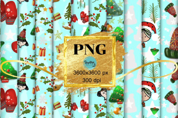 Christmas Seamless Patterns V.2