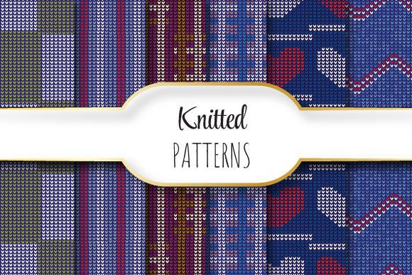 Knitted Patterns as Foundational Design Assets for Seamless Vector Repetition
