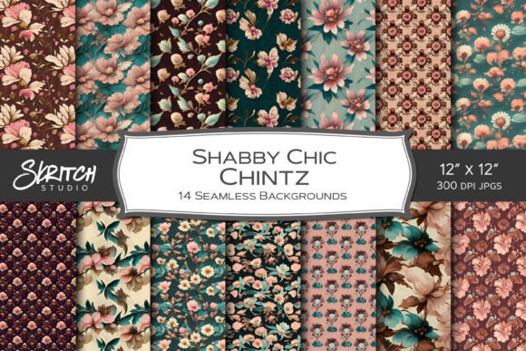Shabby Chic Chintz Floral Patterns: Timeless Texture for Modern Makers