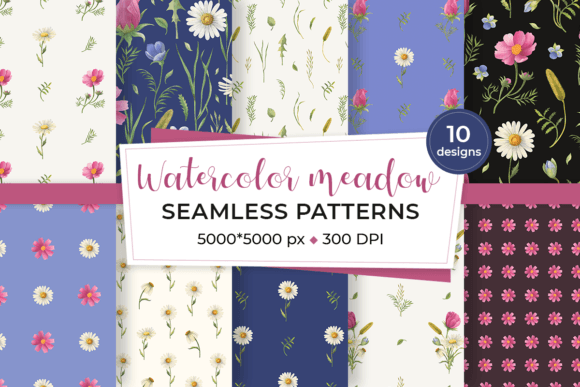 Watercolor Meadow Seamless Patterns: A Practical Guide for Designers and Crafters